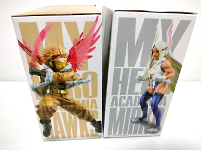 2.ヒロアフィギュアセット My Hero Academia Rush Mirko & Hawks Figure Set of 2 Prize Bandai