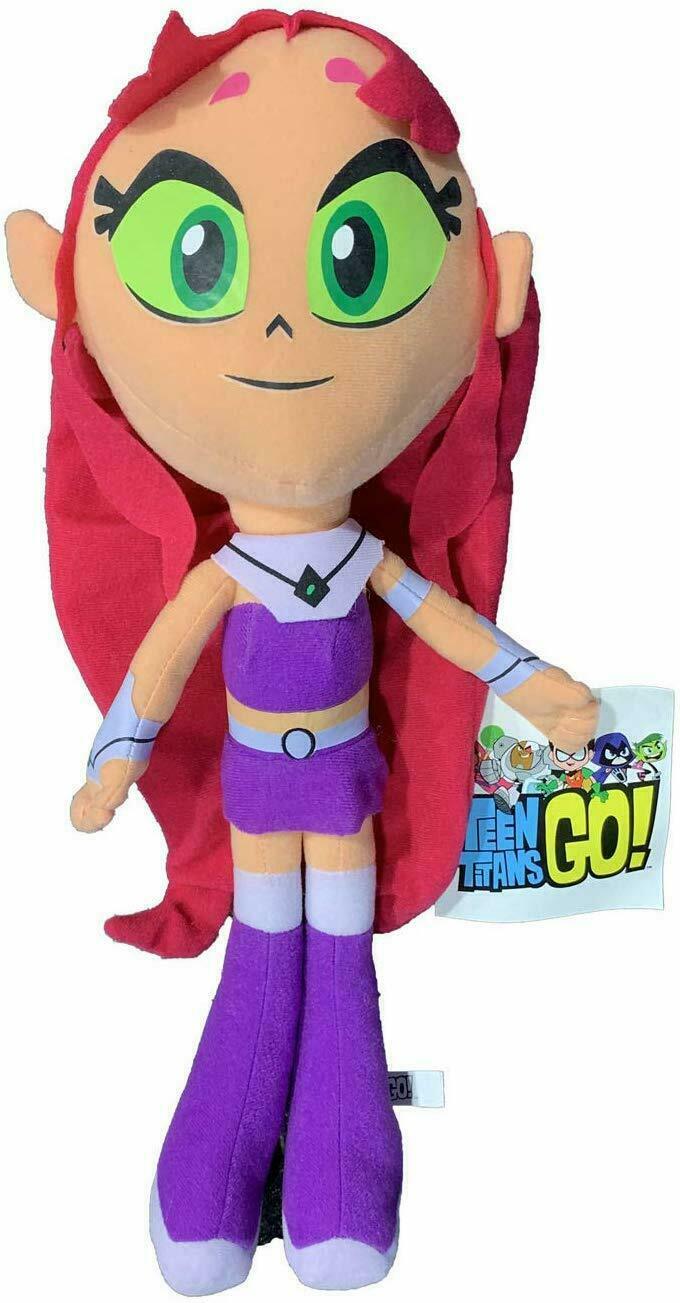 Teen Titans Go! 10" Sratfire Plush Figure.  Soft Licensed Toy. New.