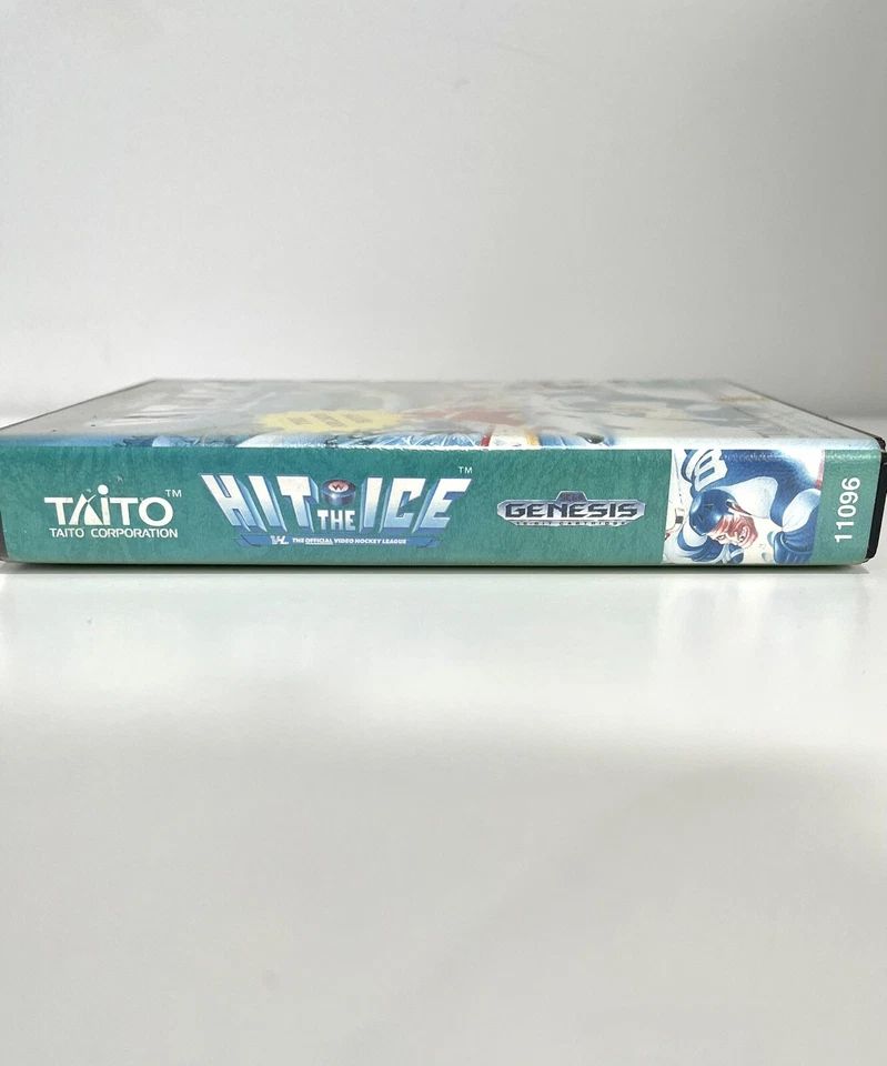Hit the Ice (Sega Genesis, 1992) CIB W/ MANUAL, BOX, CARTRIDGE  - Image 4 of 4