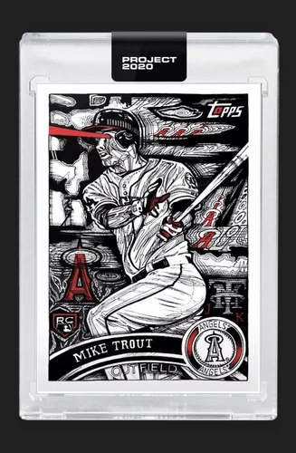 TOPPS PROJECT 2020 LTD SP Mike Trout Card #121 by JK5 *IN HAND*