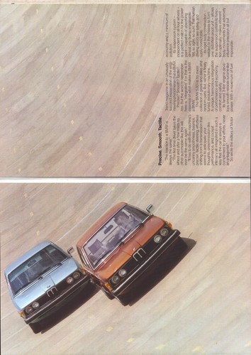 1977 BMW 530i Brochure Folder Original - Picture 3 of 4
