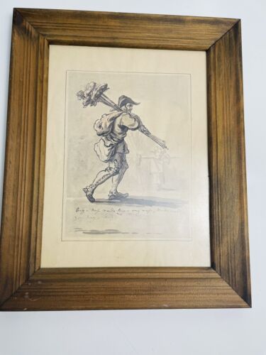 Art - Buy A Mop Made By A Rag Man. 19th-Century Artist. Fredrick Ruffner Jr - Picture 1 of 6