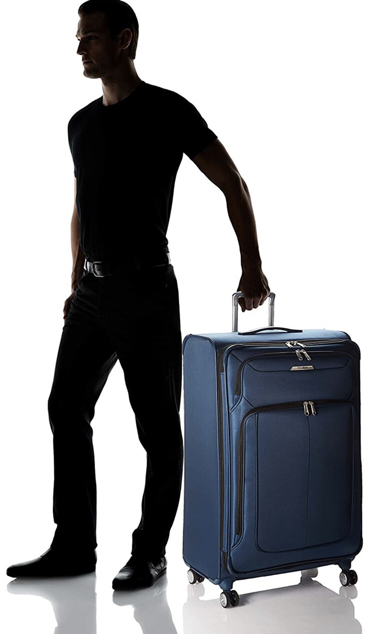 Samsonite Solyte DLX Softside Expandable Luggage with Spinner Wheels, 2PC Set