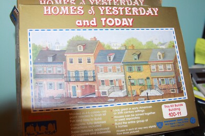 HO scale IHC Homes of Yesterday #100-11 Townhouse #11 New in box 