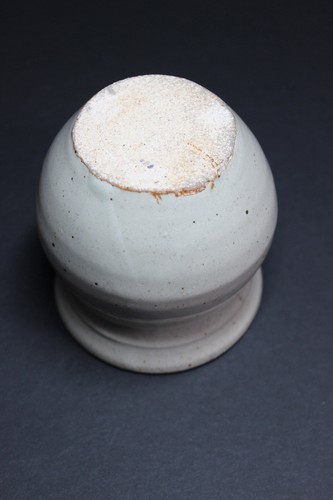 Handpainted Dragonfly Pottery w Lid Serving PC Studio Clay Stoneware Sugar Pot - Picture 7 of 9