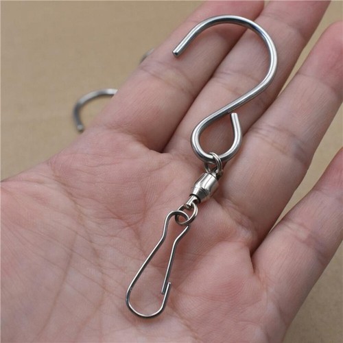 8Pcs Hooks for Hanging Stainless Steel Multiple Options Crystal Outdoor - Picture 3 of 11