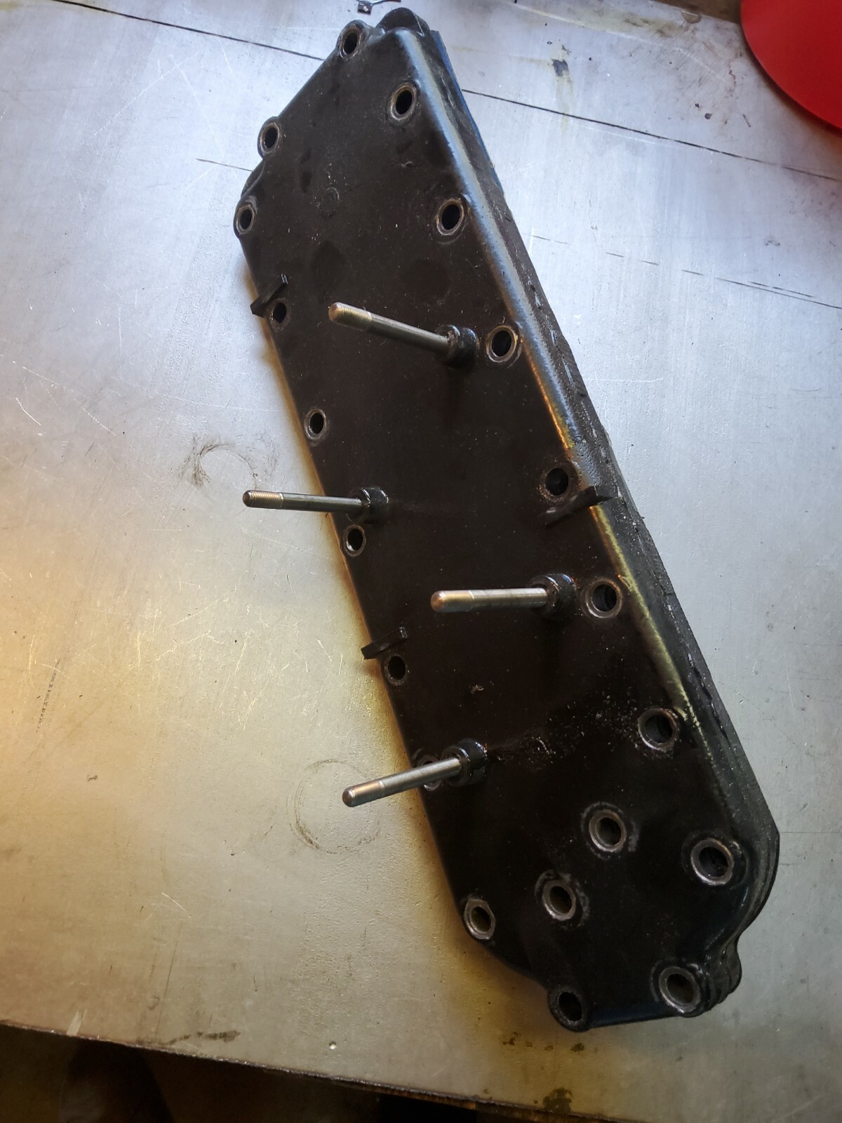 MERCURY OUTBOARD 2.5L V6 EXHAUST DIVIDER plate 828343 kd eBay