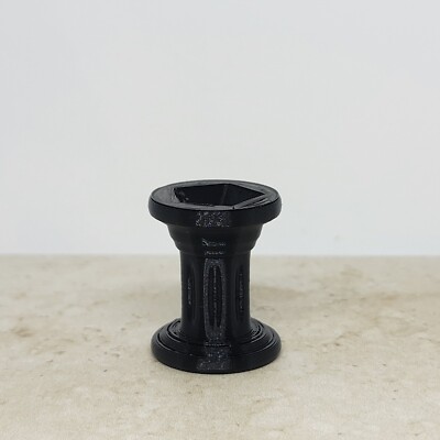 Pack of 10 Black Marble Display Stands Marble Holders Sphere * Display Only