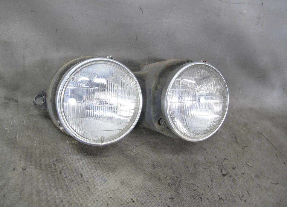 1975-1981 BMW E12 5-Series farol dianteiro direito passageiros lâmpada feixe selado fabricante de equipamento original - Imagem 2 de 4