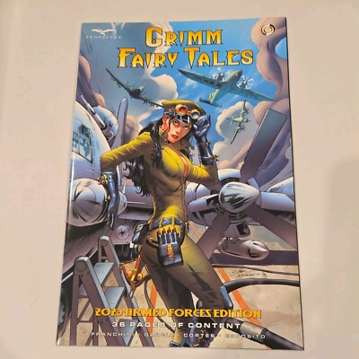 Grimm Fairy Tales 2023 Armed Forces Edition Cover B Zenescope Entertainment 