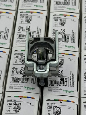 SCHNEIDER ELECTRIC ZB4BVM4 LIGHT BLOCK WITH BODY FIXING COLLAR INTEGRAL LED 10PC