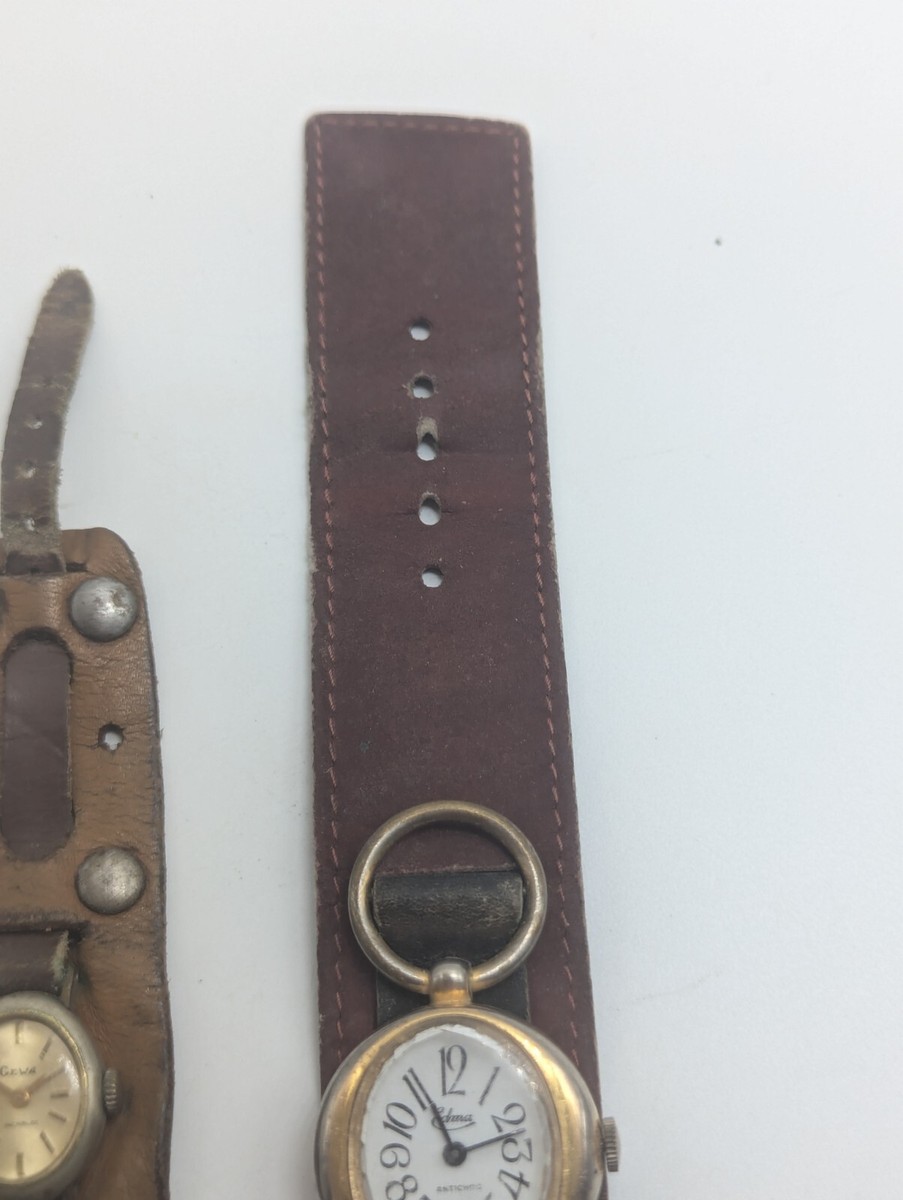 Lot De 2 Montres Mécaniques Edma & Gewa - Fonctionnent - Style Bijou