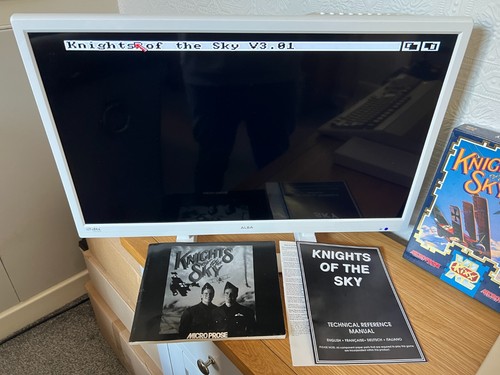 Amiga KixxXL / Microprose Knights of the Sky Game -👽👾Retro Gift Idea👾👽 - Photo 15/24