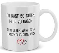 Paar Tasse Jahrestag Geschenk Mann Frau Hochzeitstag Valentinstag Sie Ihn Schatz