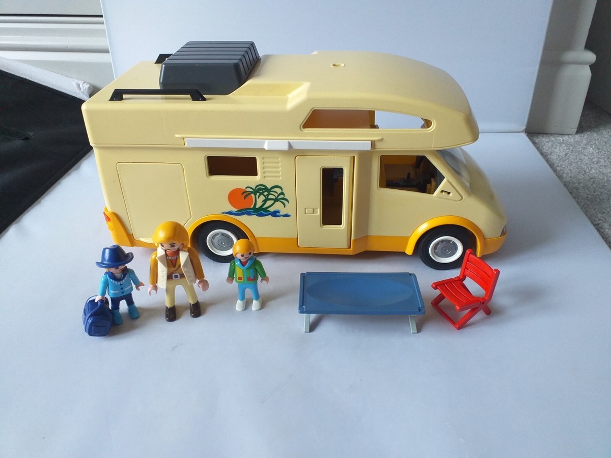 Vintage Playmobil 2005 Holiday Camper Van RV 3647