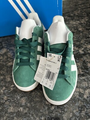 Adidas Originals Campus 00s Green White GS Kids, Adult Shoes IH7492 Size  6.5 | eBay