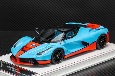 D&G 1/18 Ferrari LaFerrari ミニカー Ferrari LaFerrari (Gulf Livery) [Davis & Giovanni] 1:18 scale | eBay