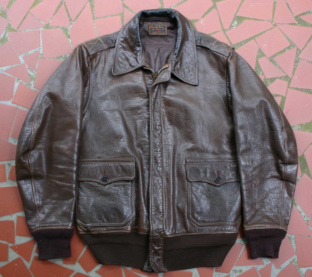 ジャケット・アウター SLY AGING F/LEATHER FLIGHT JK SLY