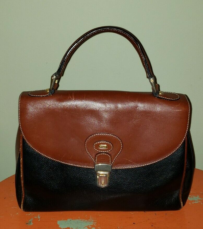 VINTAGE BALLY LEATHER HANDBAG SHOULDER BAG PURSE | eBay VINTAGE BALLY LEATHER HANDBAG SHOULDER BAG PURSE | eBay