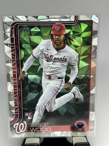2025 Topps Series 1 - James Wood #181 Diamante Foil (RC)
