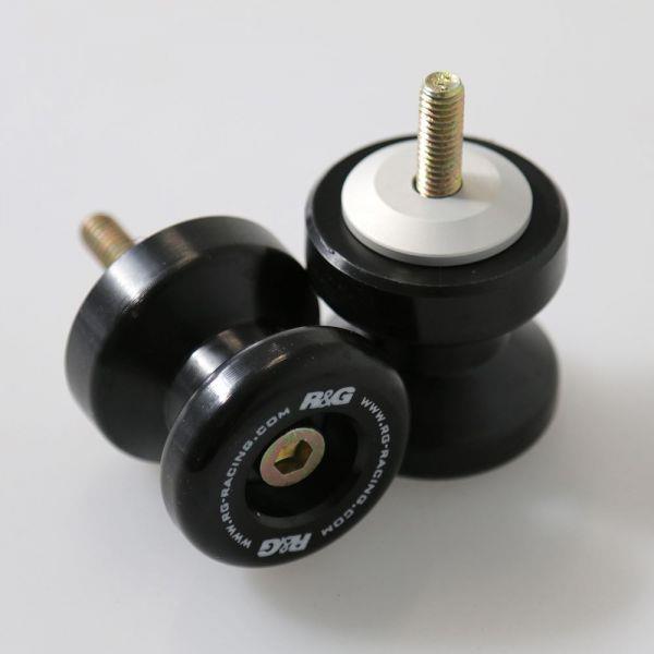 R&G M6 Cotton Reels Black Yamaha YZF-R6 2017 - 2020