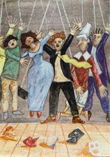 Come nelle fiabe II Giampaolo Talani Opera LITOGRAFIA su Carta Numerata Firmata