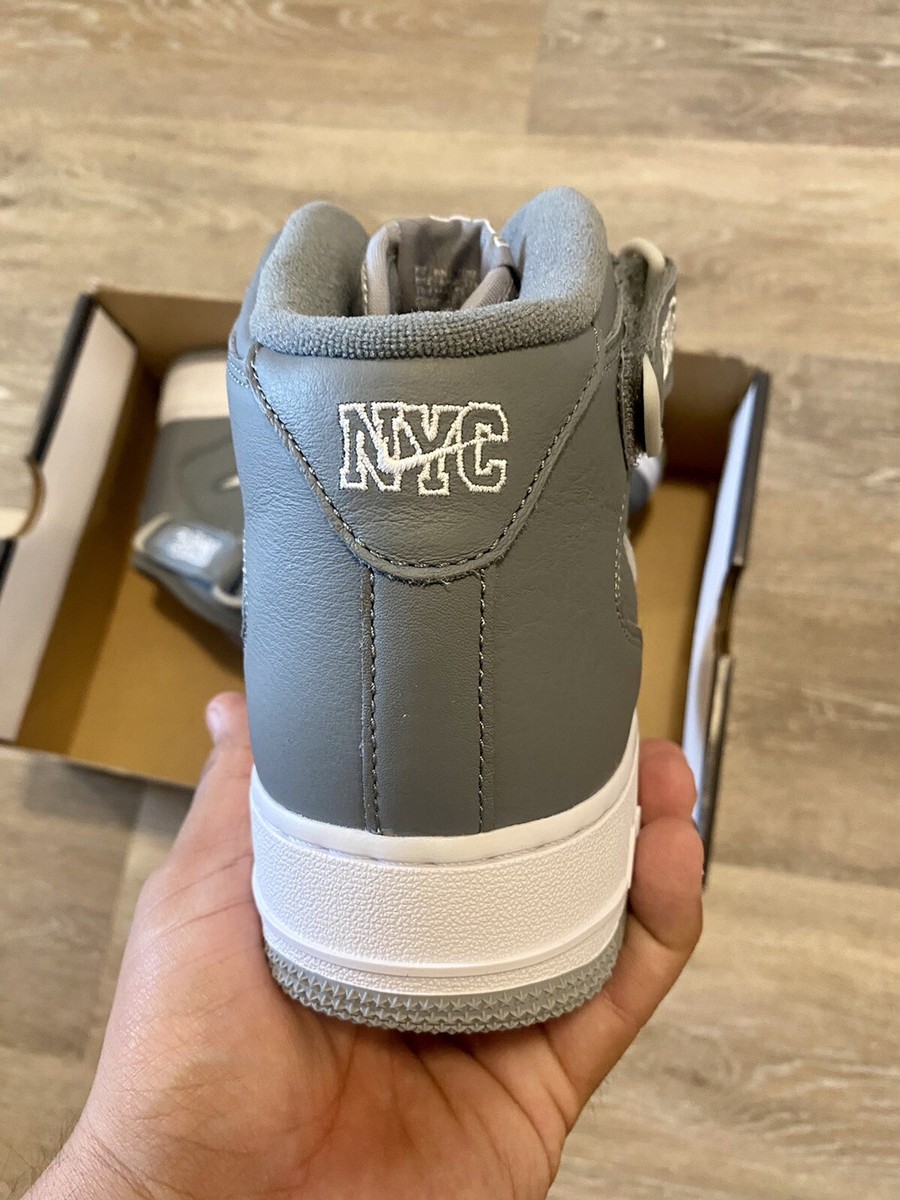 Nike Air Force 1 Mid QS 'NYC' Cool Grey White DH5622-001