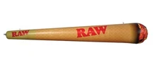 RAW CONE INFLATABLE BLOW UP CONE 2 FT Long RAW Rolling Papers FREE SHIPPING