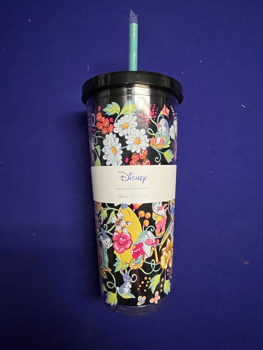 Vera Bradley Disney 100 Years of Wonder Insulated Cup Tumbler NEW