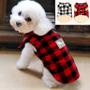 plaid winter vest