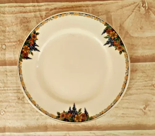 Seltene alte antike Dessert Brot und Butter Pat Teller Schalen J & G Meakin E... - Picture 1 of 12
