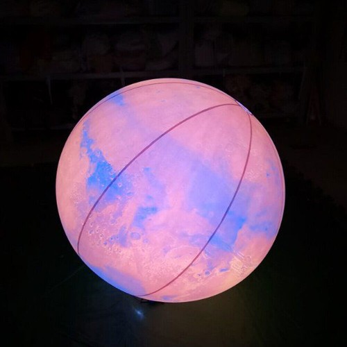 PVC Inflatable Planets Solar System 8 Planets+Pluto+Sun+Moon Lighting Balloons - Picture 46 of 86