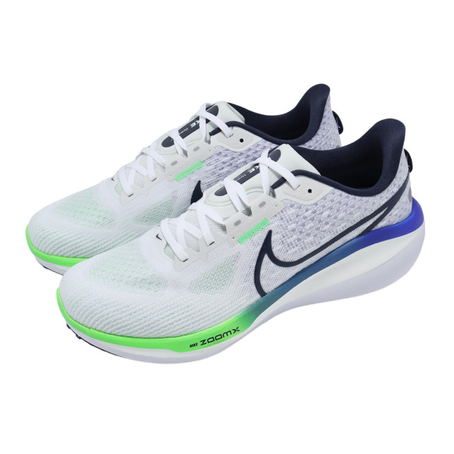 Мужские кроссовки Nike Air Zoom Vomero 17 White Thunder Blue Green FB1309-100 sz 14
