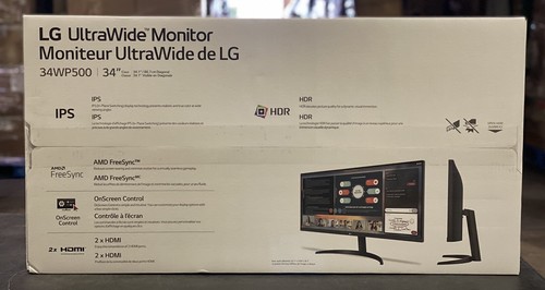 Buy LG UltraWide Monitor 34in 34WP500-B 