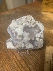Healing Crystal LOT-Red Jasper+ Desert Jasper Sphere+Flower Agate Slab w/stand — photo 9