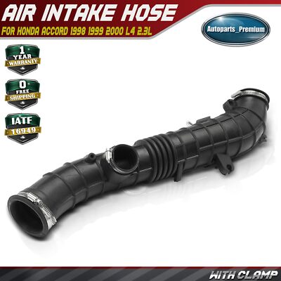 X AUTOHAUX Air Intake Tube Hose For 1998-2002 Honda Accord L4 2.3L – OEM 17228PAAA00, 3.11" OD