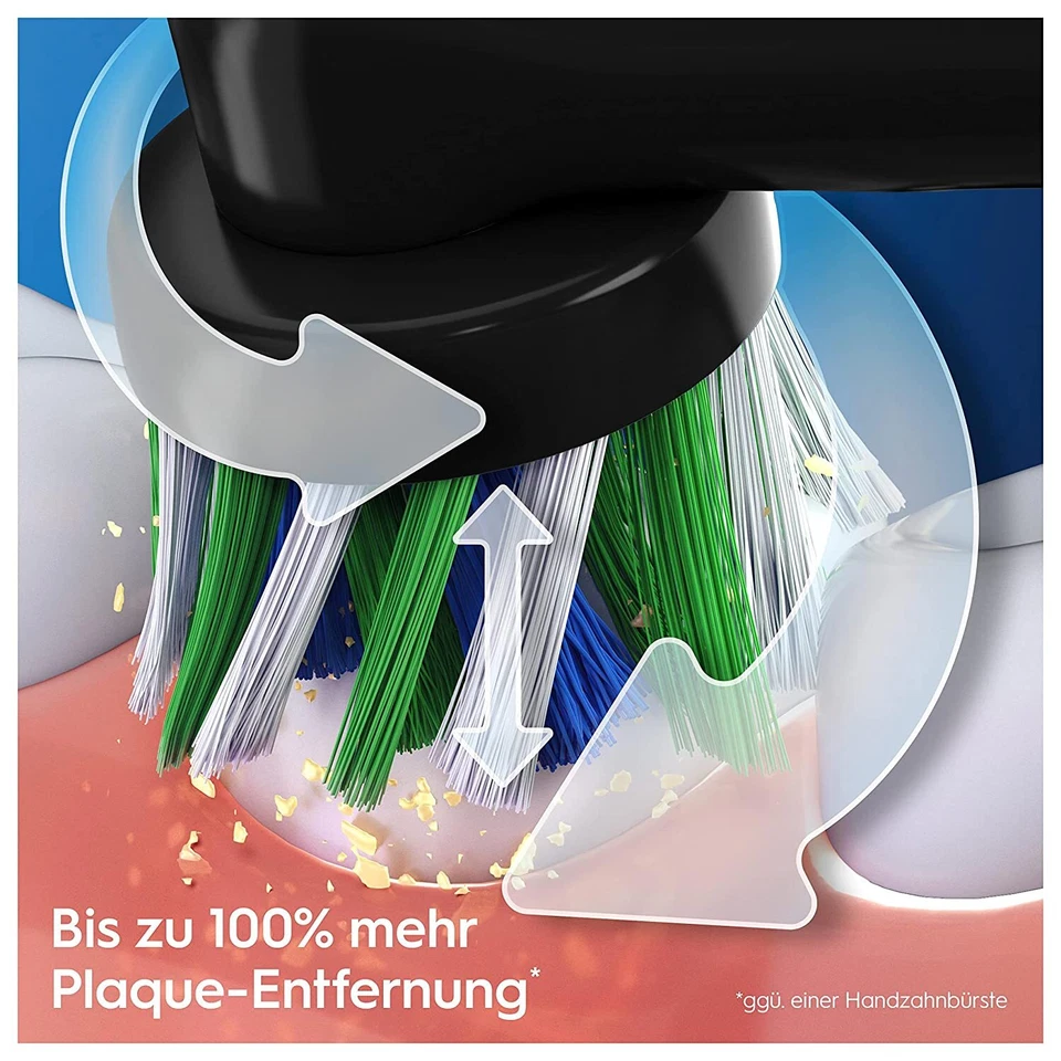 Oral-B Pro 3 3500 elektrische Zahnbürste Black Edition +Reise-Etui JAS22 3D - Bild 4 von 4