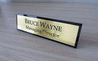 High Quality Desk Name, Custom Engraved Sign, Name Plaque, Office