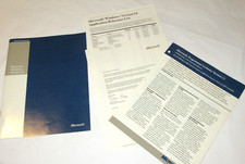 VINTAGE 1990 MICROSOFT WINDOWS 3.0 ADVERTISING BROCHURE FOR CORPORATE USERS  