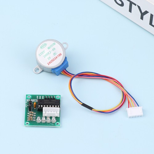 1Set 28BYJ-48-5V 4 Phase Stepper Motor+ Driver Board ULN2003 Stepper Motor - Bild 10 von 15
