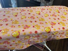 Care Bears 2005 Fitted Baby/Toddler Crib Sheet Pink  Fun Shine Love A Lot  cute