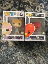 BTS and BT21 Funko Pop V and Tata Bundle