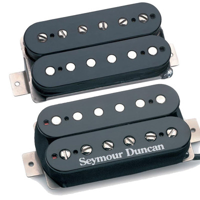 Seymour Duncan SH-1 '59 Neck / TB-16 59/Custom Hybrid set black 4 conductor NEW