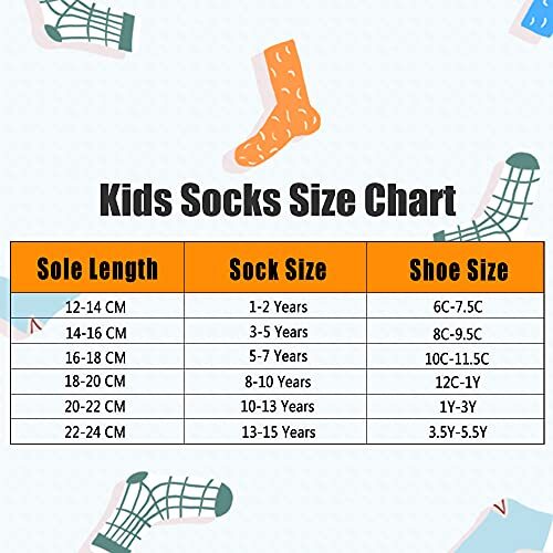 Ski Socks Kids Boys Winter Warm Snow Socks Thick 5-7 Years 9222 Mix Snowboard - Picture 6 of 6