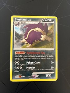 Pokemon TCG - Skuntank 26/100 Stormfront regular rare LP