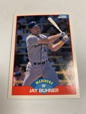1989 Score Jay Buhner Seattle Mariners 
