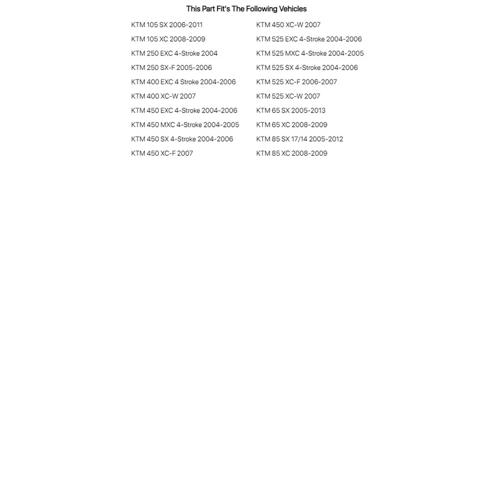 Pro X Clutch Master Cylinder Repair Kit For KTM 85 XC 2008-2009 - Image 3 of 3