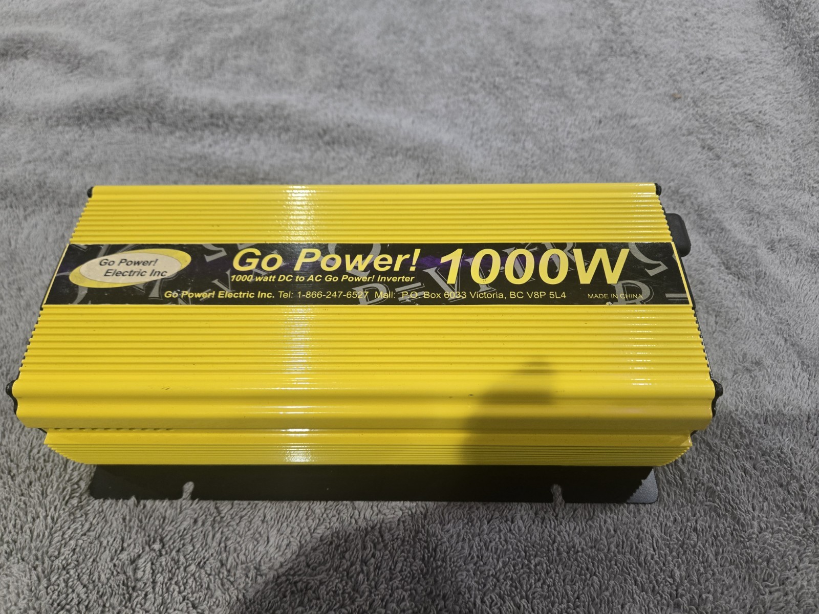 Go Power 1000W DC to AC Inverter (No Cables)