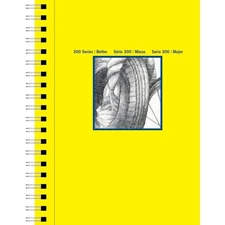 Artist Sketchbook 5.5x8.5 Inch, 100 Sheets, Wire Bound, Drawing Pad, White