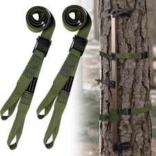 Hunting Climbing Stick Replacement Straps Heavy Duty Tree Stand Climbing Stic...